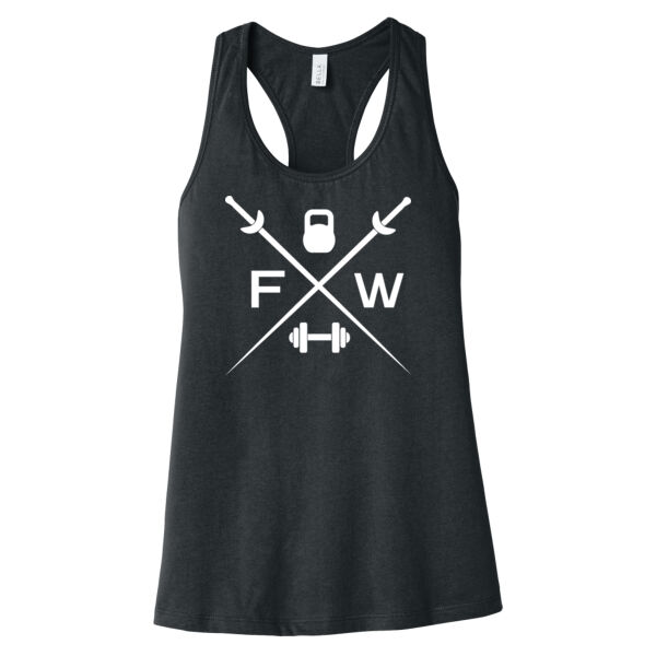 BELLA+CANVAS ® Women’s Jersey Racerback Tank Thumbnail