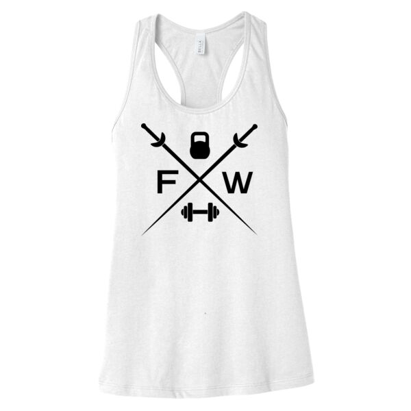BELLA+CANVAS ® Women’s Jersey Racerback Tank  Thumbnail