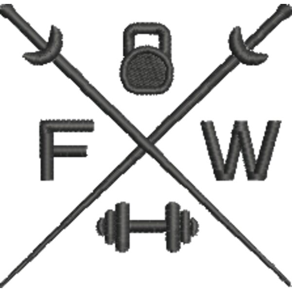 Black Cross Beanie Thumbnail