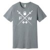 Unisex Heather CVC Short Sleeve Tee Thumbnail